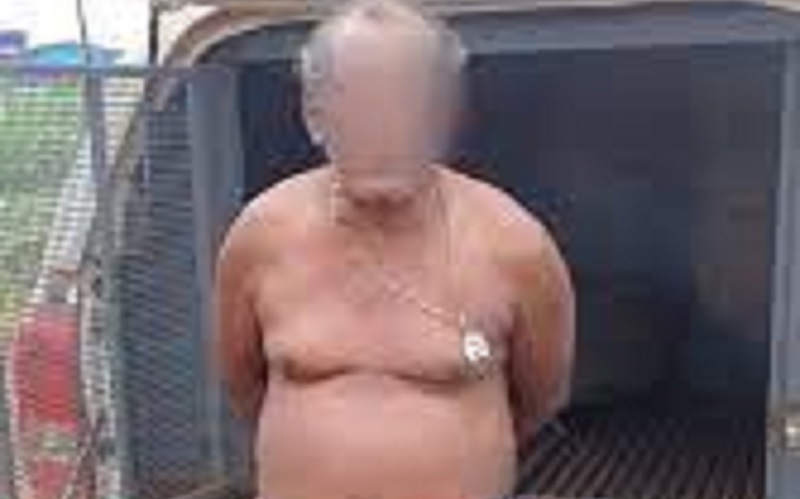 📷 Erenildo Ferreira Bispo, conhecido como "Moleza", foi preso em flagrante acusado de estupro de vulnerável. |Foto: Reprodução