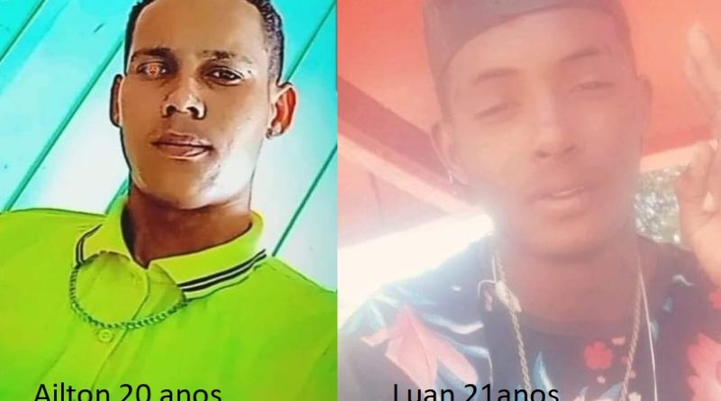Os primos Ailton Nunes Ferreira Mattos de 20 e Luan Ferreira Mattos de 21 anos, estavam desaparecidos desde último sábado, 25 de fevereiro em Novo Progresso. (Fotos: Arquivo pessoal).