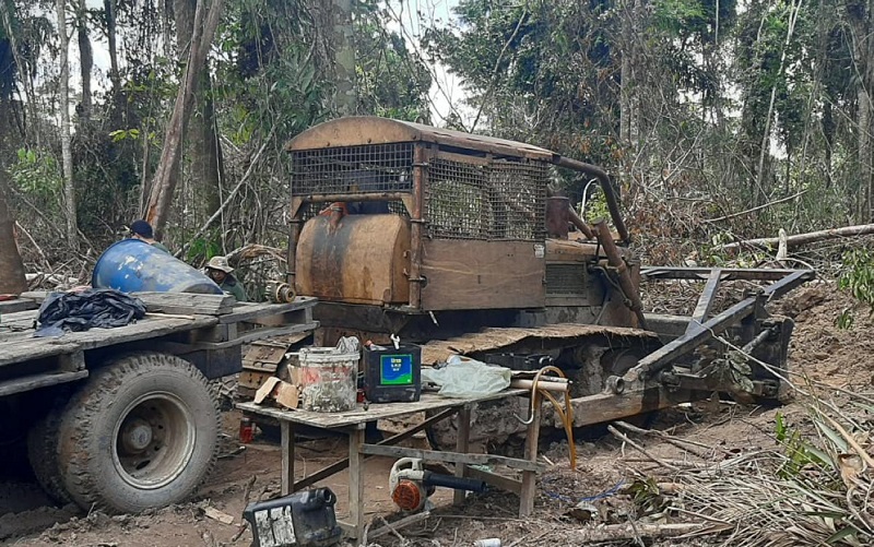 Semas realiza mais uma fase da Operação “Amazônia Viva” em combate a ilícitos ambientais (Foto:Divulgação
