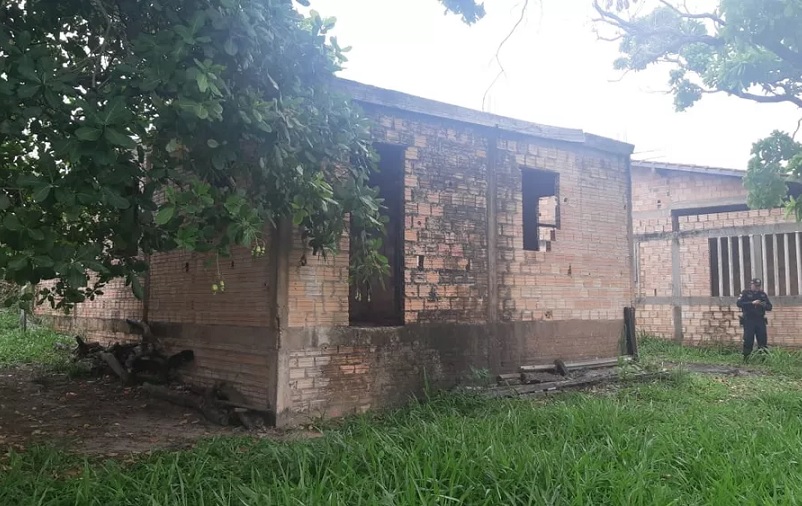 Casa onde corpo foi encontrado no bairro Maracanã — Foto: Arquivo/g1
