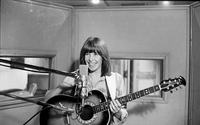 Rita Lee durante gravação do especial 'Mulher 80', exibido na Globo em 1979 — Foto: Nelson Di Rago/TV Globo/Arquivo 