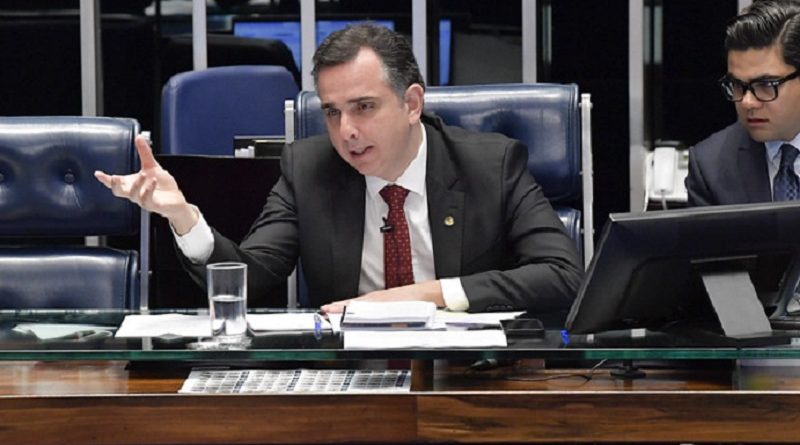 O presidente do Senado, Rodrigo Pacheco (PSD-MG).| Foto: Jonas Pereira/Agência Senado