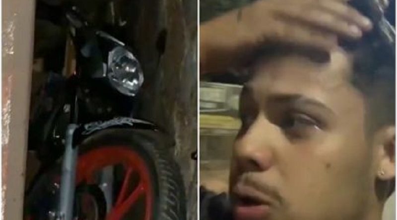 moto-para-embaixo-de-carreta