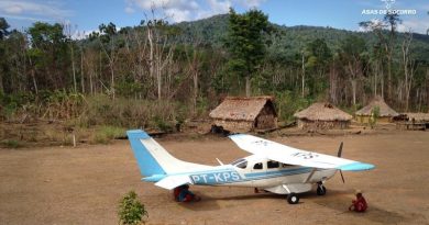 Asas de Socorro, uma organização cristã missionária que fornece apoio logístico, incluindo aviões, para áreas remotas. Foto: Reprodução/Asas do Socorro