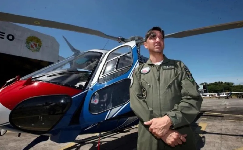 Tenente-coronel Josilei Gonçalves de Freitas - piloto