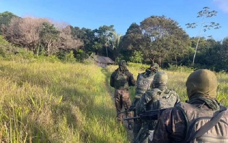 As forças de segurança estão em diligência para capturar os demais membros da quadrilha. (Foto>Reprodução DOL)