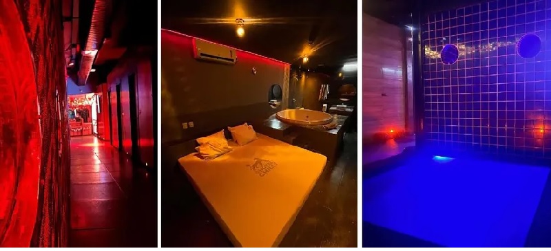 Hotel Chilli tem quartos com suítes, além de piscina em outro espaço — Foto: Reprodução/Instagram Hotel Chilli