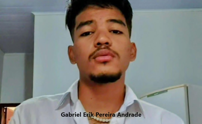 O namorado Gabriel Erik Pereira Andrade, foi preso como principal suspeito de matar a vitima em Novo Progresso (foto>Rede Social)