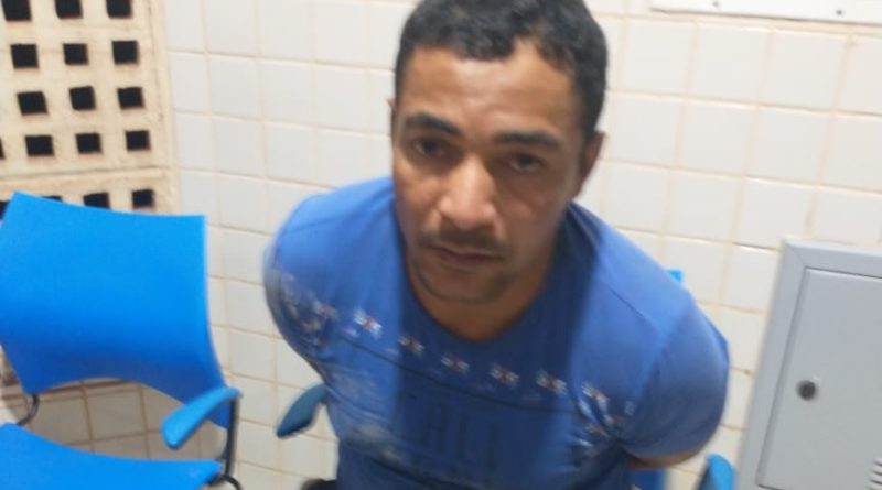 Fernando Nascimento foi preso no dia 8 de outubro de 2023, pela policia militar em Itaituba, como suspeito. (Foto:Divulgação Policia)
