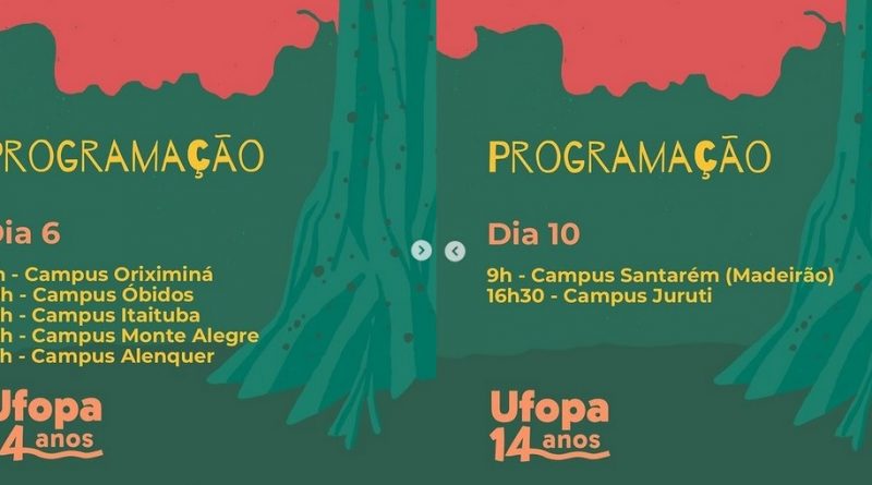 Aniversário 14 anos Ufopa _ programação completa