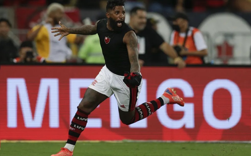 Rodinei, autor do gol que garantiu a Copa do Brasil pro Flamengo — Foto: Alexandre Cassiano