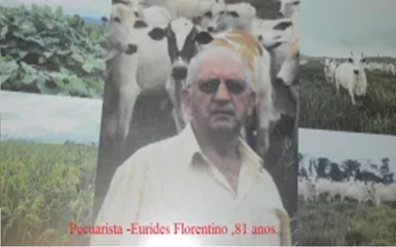 Eurides Florentino, foi assassinada aos 81 anos, em sua propriedade rural em setembro de 2014, até hoje o crime continua impune. (foto:Arquivo Pessoal)