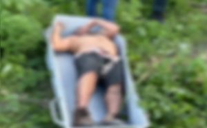 Suspeito morreu em confronto com a PM (Foto:Tv progresso-facebbok)