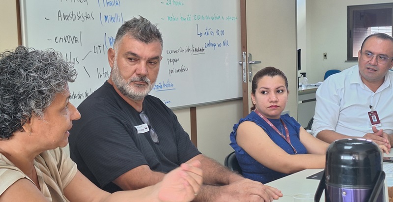 José Roberto e a esposa partilharam sua experiência no HRBA -  (Foto:Instituto Mais Saúde)