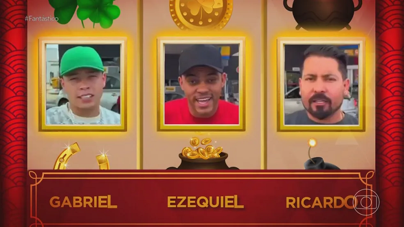 Grupo envolvido em investigação do 'jogo do tigre' — Foto: Reprodução/TV Globo