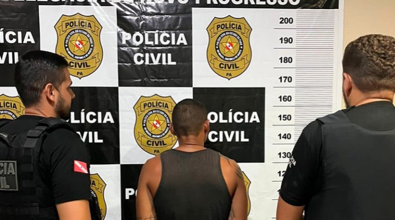 Homem acusado de estupro foi preço Pela PC , em Novo Progresso (foto>Divulgação Policia)