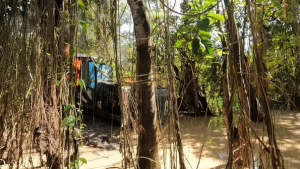 Garimpo ilegal: PF e Exército destroem R$ 20 milhões em equipamentos na Terra Indígena Sararé em MT — Foto: Divulgação/PF