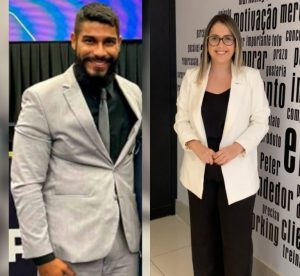 Tallis de Lara Evangelista e Hingritty Borges Mingotti, advogados detidos durante operação Gravatas (montagem)