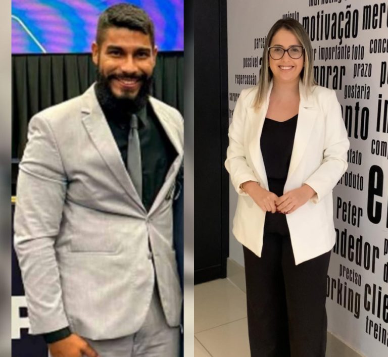 Tallis de Lara Evangelista e Hingritty Borges Mingotti, advogados detidos durante operação Gravatas (montagem)