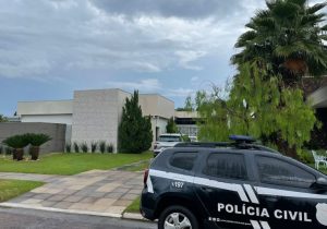 casa de luxo alvo da operação em Sinop (foto: Polícia Civil)