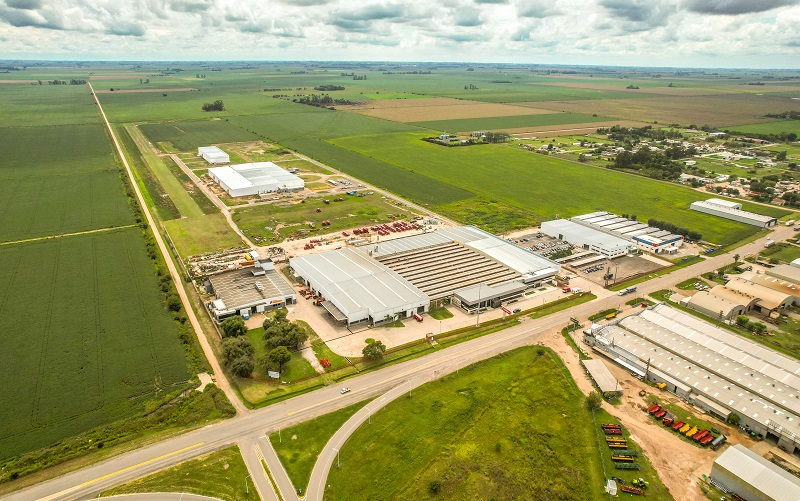 Fabrica da empresa na Argentina.(Divulgação)