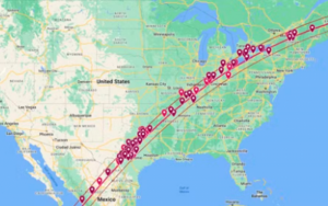 Voluntários selecionados estarão em todo o trajeto do eclipse — Foto: Divulgação/Eclipse Megamovie/Jeffreu Reedy/Nasa