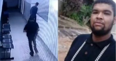 homem morto a tiros hospital