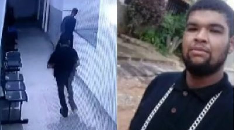 homem morto a tiros hospital