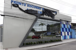 O antigo hospital Camilo Salgado abrigaria o primeiro hospital público de Ananindeua. Mas até hoje não saiu da promessa. Foto: Celso Rodrigues/ Diário do Pará.