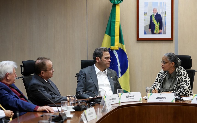 O senador Zequinha Marinho (Podemos), principal apoiador dos produtores, alardeou que “estão tomando o gado dos produtores, sem a devida indenização, sem nada, nenhum direito. Isso está errado (Foto:Divulgação MMA)