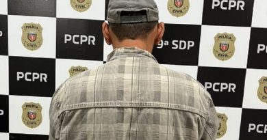 O crime aconteceu no ano de 2008, nas proximidades da Estrada do Bambu em Novo Progresso-PA.

Investigação da Polícia Civil de Novo Progresso, localizou o paradeiro do foragido e culminou na prisão em Maringá no estado do Paraná.
D. F. N., de 38 anos, condenado pela Justiça daquele estado, à pena de 21 anos de reclusão, pelo crime de latrocínio ocorrido no ano de 2008  (Foto:Divulgação PC/PR)