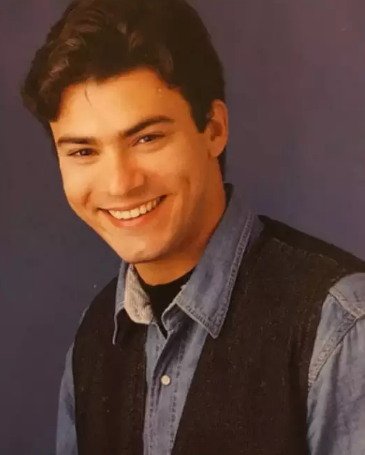 Leonardo Vieira da novela "Sonho Meu", da TV Globo, em 1993