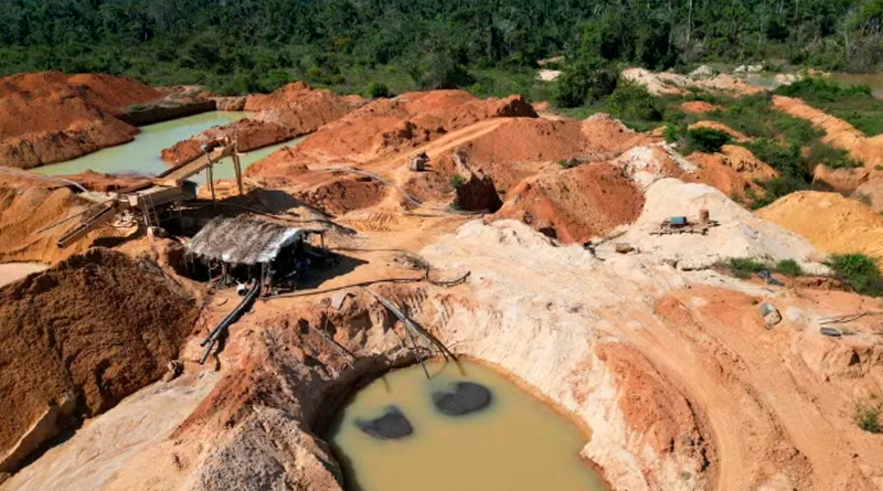 Garimpos ilegais foram fechados — Foto: Ascom/PF