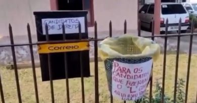 lixeira para candidato