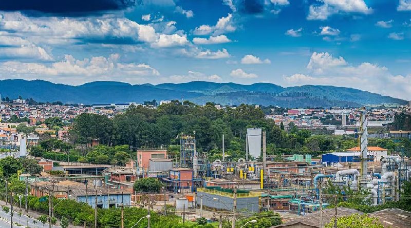 Vista da cidade de Valinhos, em São Paulo — Foto: Marcos Kulenkampff/Getty Images