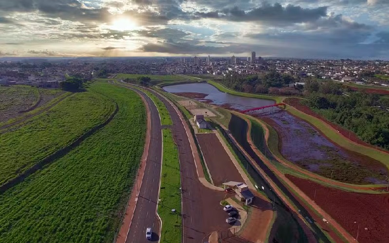 Vista aérea da cidade de Sertãozinho, no interior de São Paulo — Foto: Mailson Pignata/Getty Images