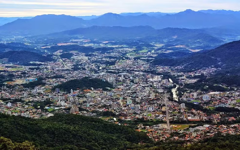 Jaraguá do Sul, em Santa Catarina, ocupa o quinto lugar do ranking — Foto: Wikimedia Commons 