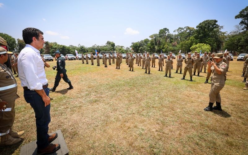 Governador Helder Barbalho mantém investimentos na reestruturação do Corpo de Bombeiros Militar (Foto: Marco Santos / Ag. Pará)