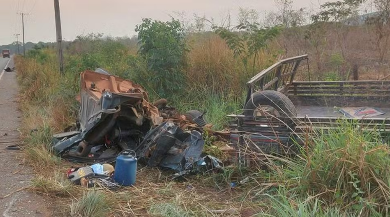 Acidente grave matou motorista e deixou outro condutor em estado grave — Foto: Divulgação