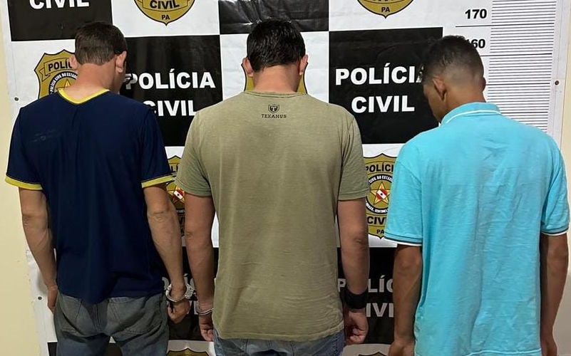 Três presos foram inocentados após serem acusados de atentarem contra a vida do denunciante Jeferson costa- "eles negaram o envolvimento e tiveram prisão decretada e foram transferidos para Itaituba e posteriormente soltos por decisão judicial." (Foto:Policia)