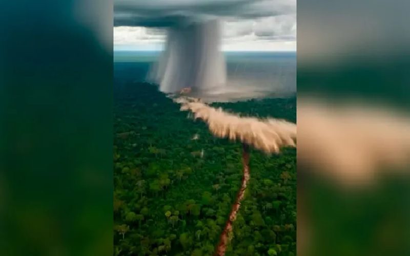  (Foto: Microbust na Amazônia |Arquivo pessoal/David Urquiza)