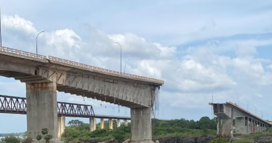 Ponte de Estreito, que liga o Tocantins ao Maranhão — Foto: Divulgação/Redes sociais
