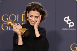 Fernanda Torres vence Globo de Ouro de 'Melhor Atriz de Drama' pelo filme Ainda Estou Aqui — Foto: Reuters
