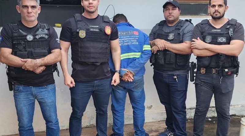 Policia Civil de Castelos dos Sonhos fez a prisão no Mato Grosso (Foto:Divulgação)