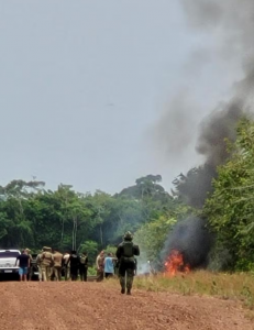 FAB intercepta aeronave com drogas no Amazonas — Foto: Divulgação/FAB