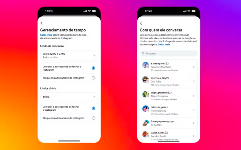 Instagram lança 'Conta de Adolescente' para que pais possam monitorar contas de seus filhos — Foto: Divulgação/Meta