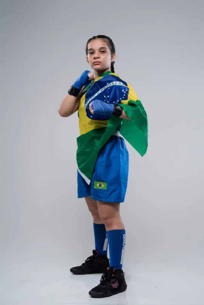 Izabella Martel tem 14 anos e treina desde os 11 |Arquivo Pessoal