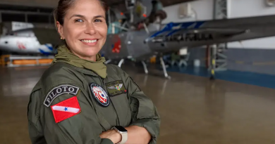 Cybelle Mota EPC (escrivã de polícia)Piloto de helicóptero 46 anos