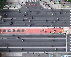 Foto usada na contagem de pessoas no ato na Paulista pró-anistia — Foto: Reprodução/Monitor do Debate Político no Meio Digital & More in Common