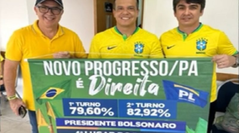 Deputado Wescley em Ato Bolsonarista em São Paulo. (Foto>Reprodução/Rede Social)